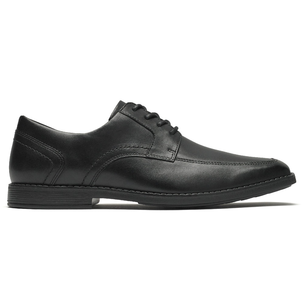 Oxfords Rockport Hombre Mexico - Wighton Apron Toe Negros - NOFUS7639